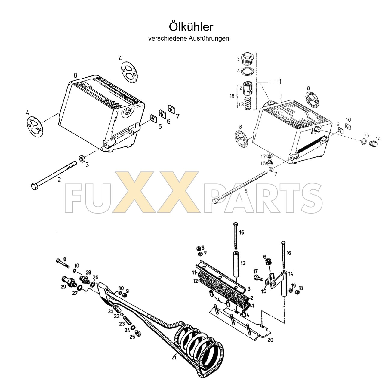 DX 140-76XX Ölkühler