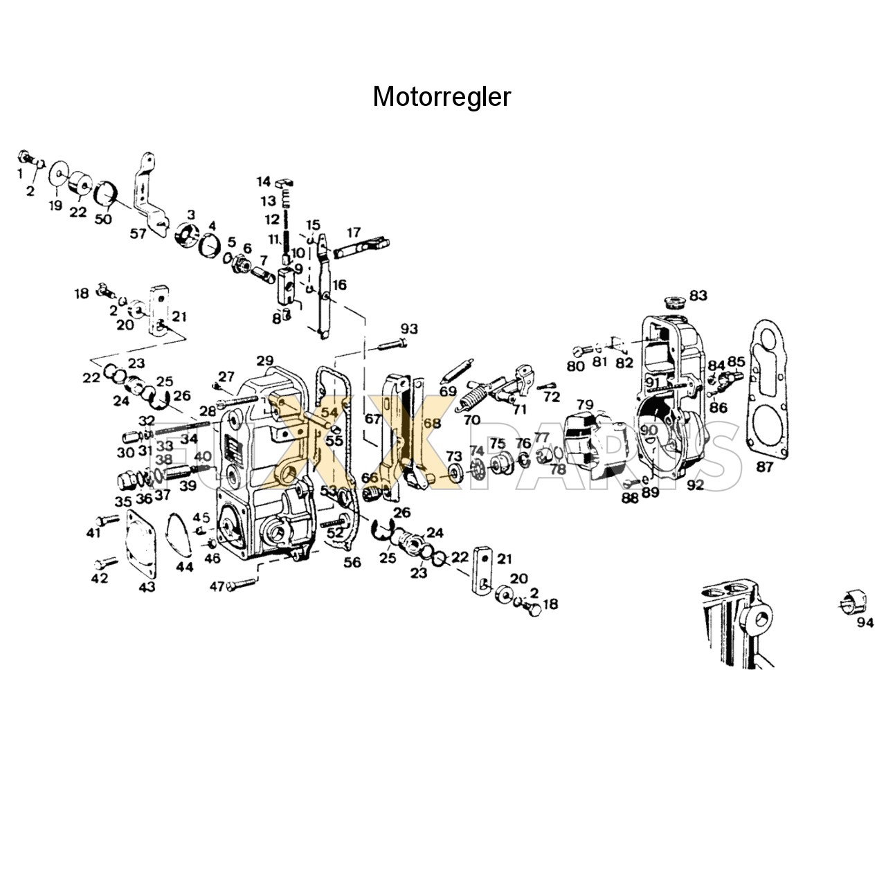 DX 3.70VC Motorregler