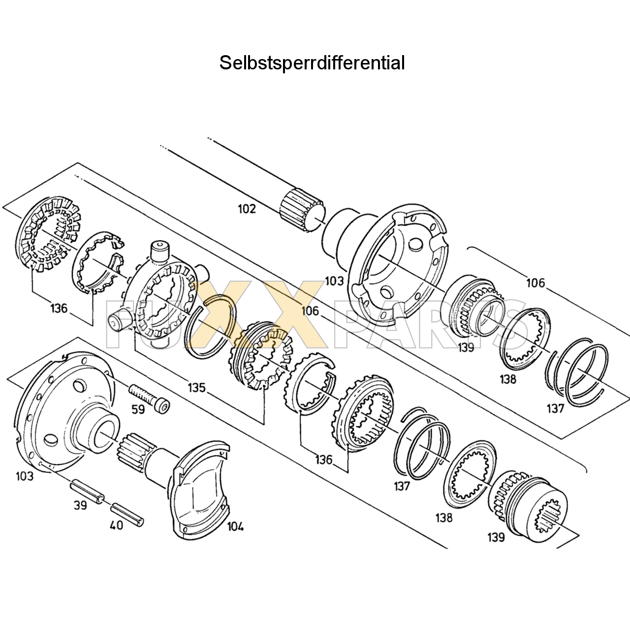 D 6807 C Selbstsperrdifferential