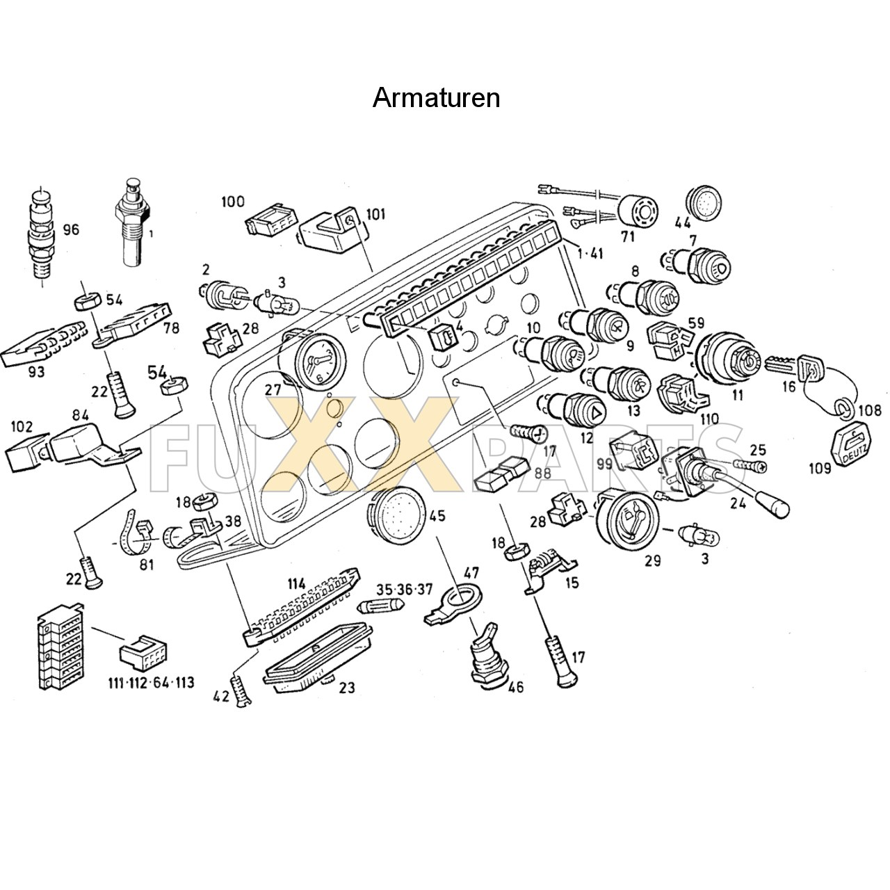 DX 90-78XX Armaturen