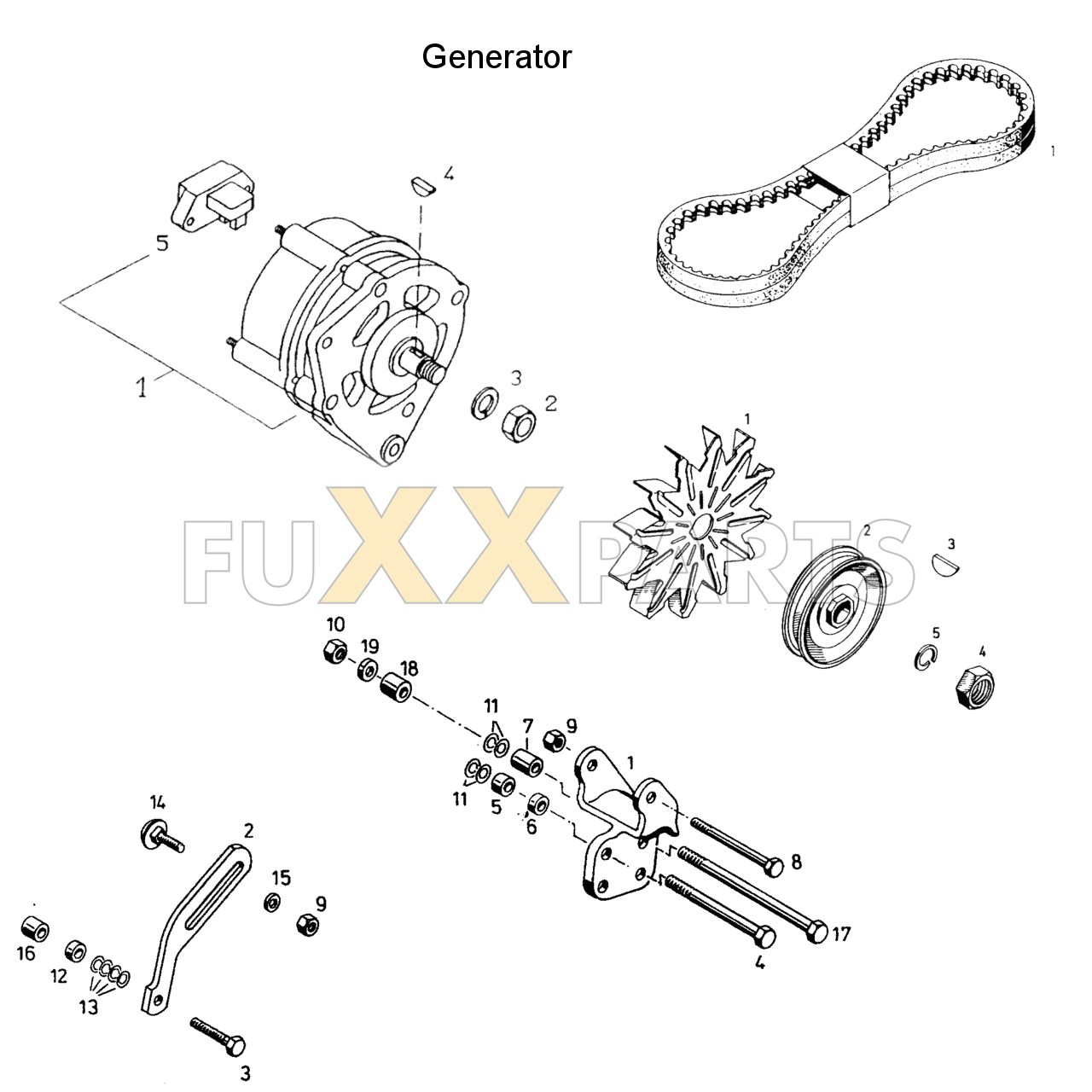 DX 140-76XX Generator