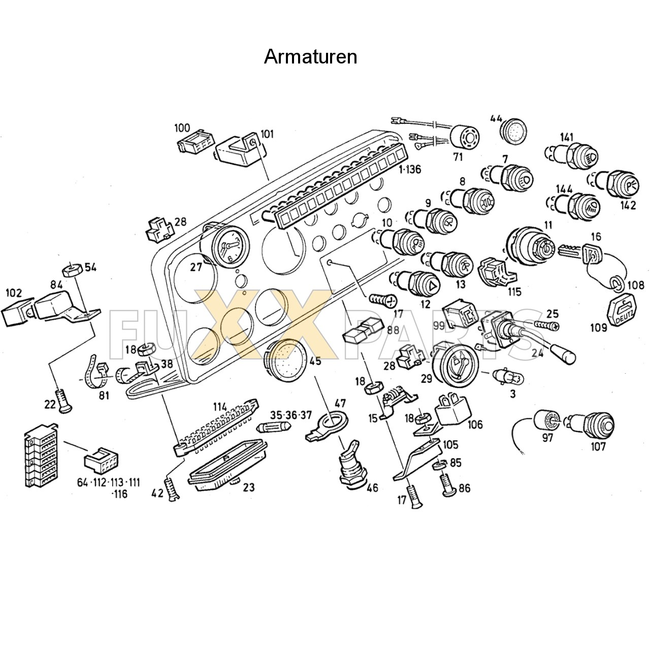 DX 80-78XX Armaturen