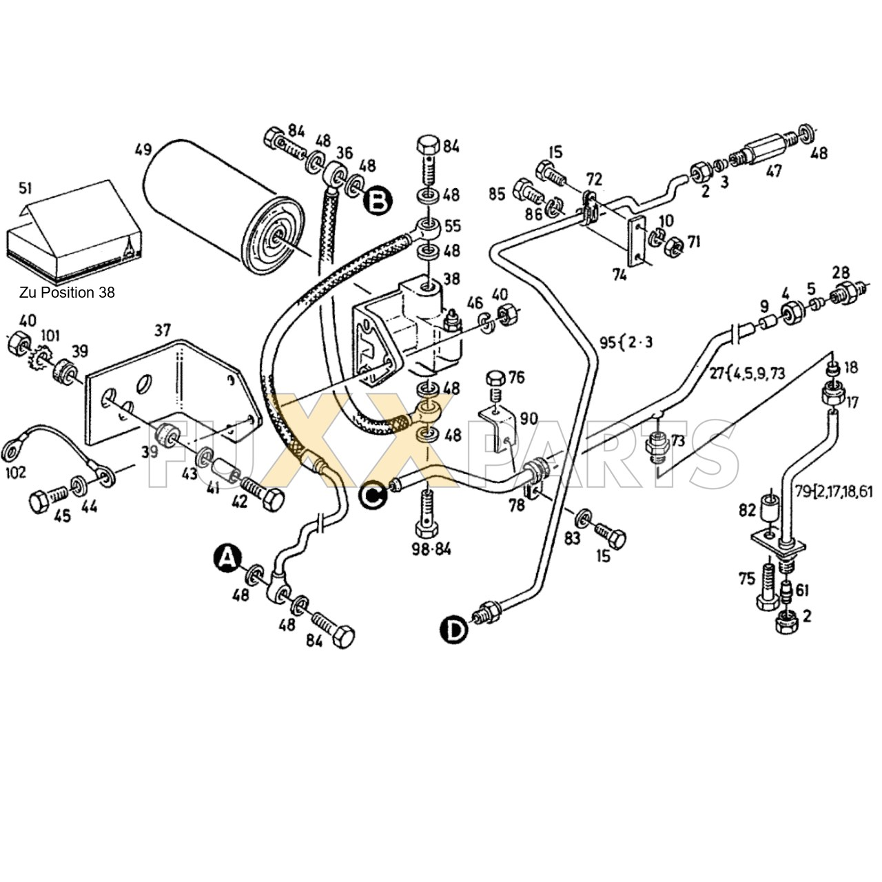 DX 3.60SC Hydrauliksystem Standard 2