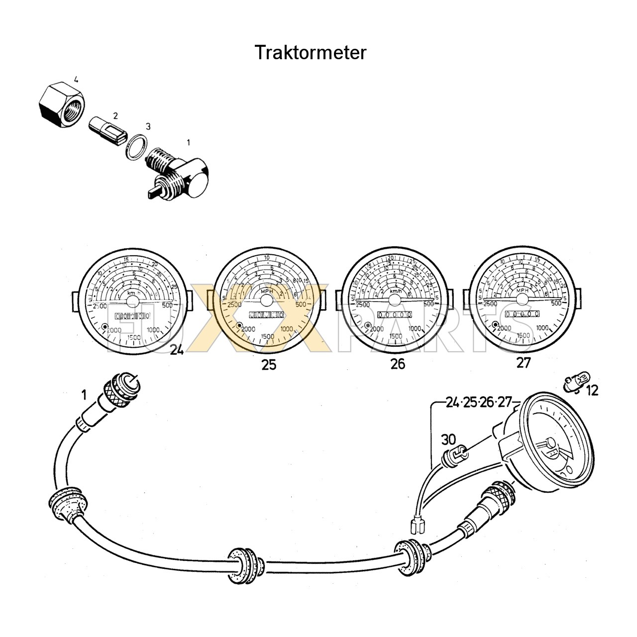 DX 90-78XX Traktormeter