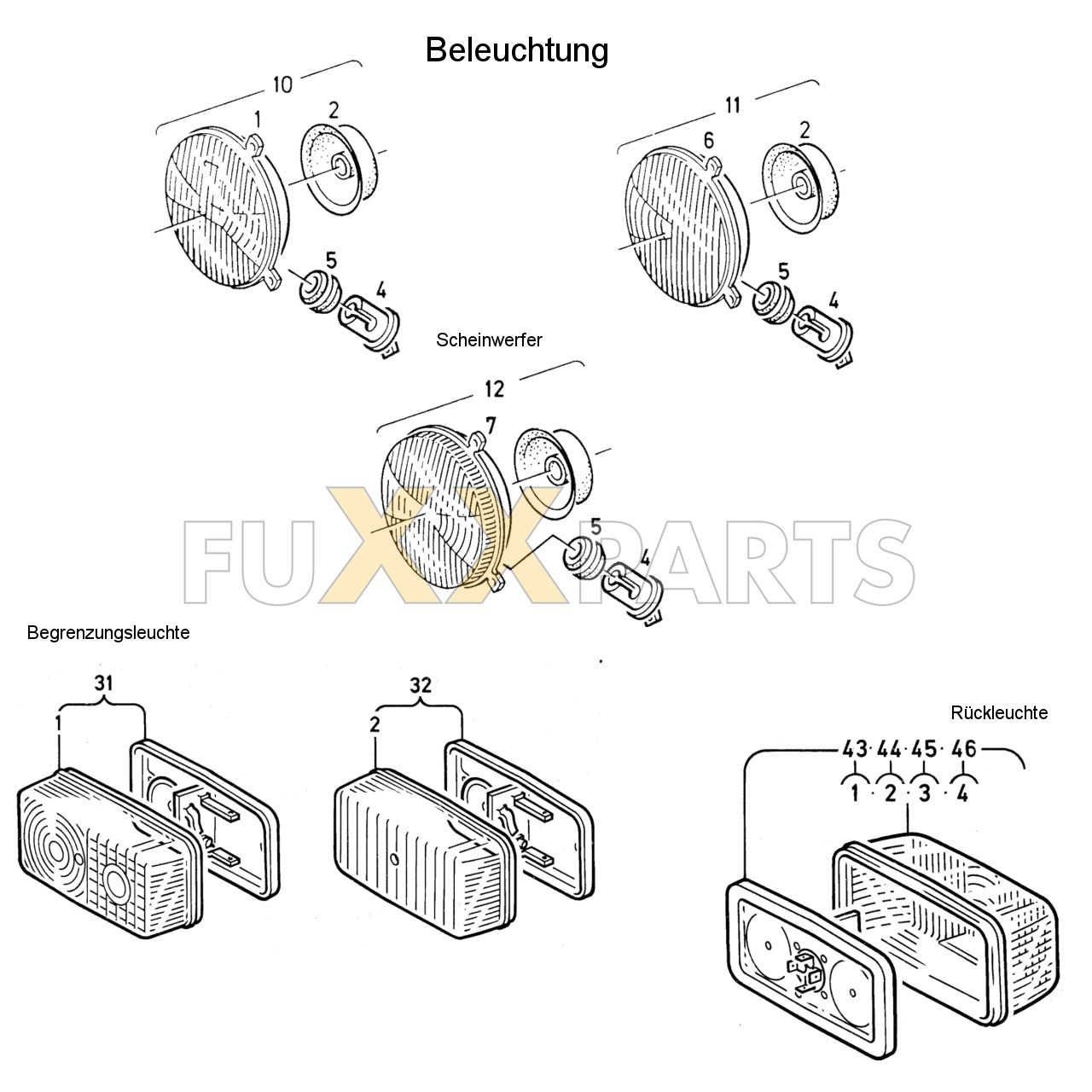 DX 90-78XX Beleuchtung